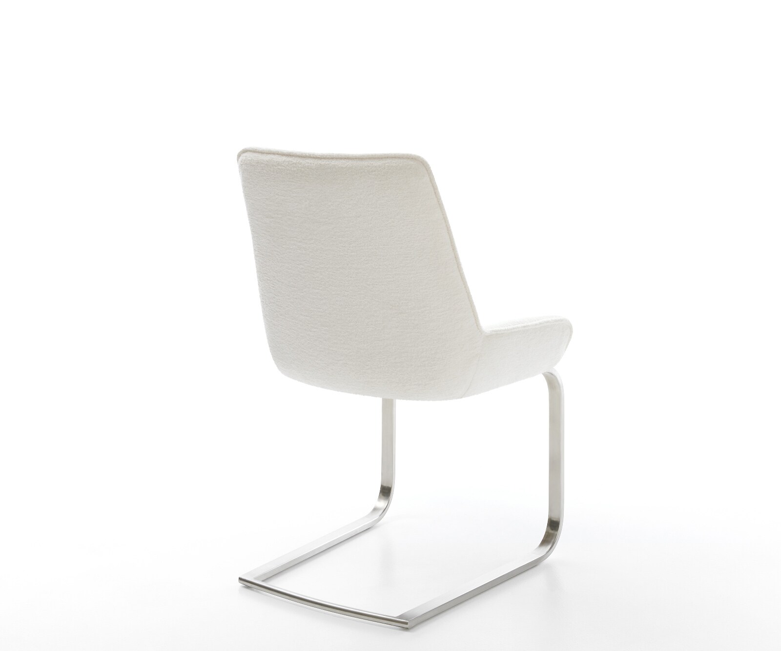 Freischwinger Taimi-Flex Bouclé Soft Beige Freischwinger flach Edelstahl 5