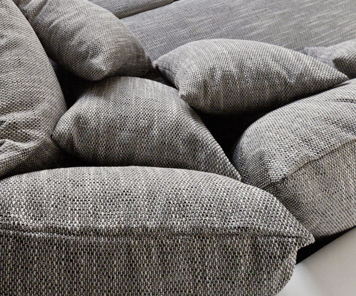 Canapé Clovis XL blanc canapé modulaire gris clair  6