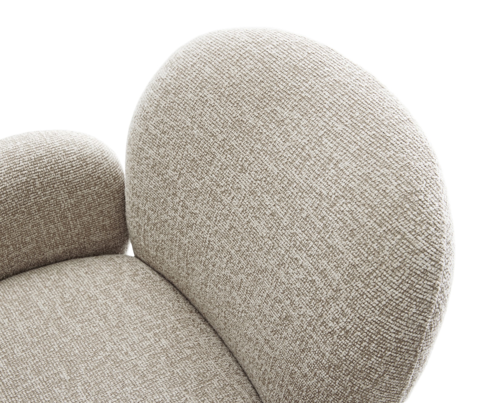 Drehstuhl Nube-Flex mit Armlehnen Webstoff Soft Beige Holzgestell kantig Natur 180° drehbar Taschenfederkern 3 Drehstuhl Nube-Flex mit Armlehnen Webstoff Soft Beige Holzgestell kantig Natur 180° drehbar Taschenfederkern 3