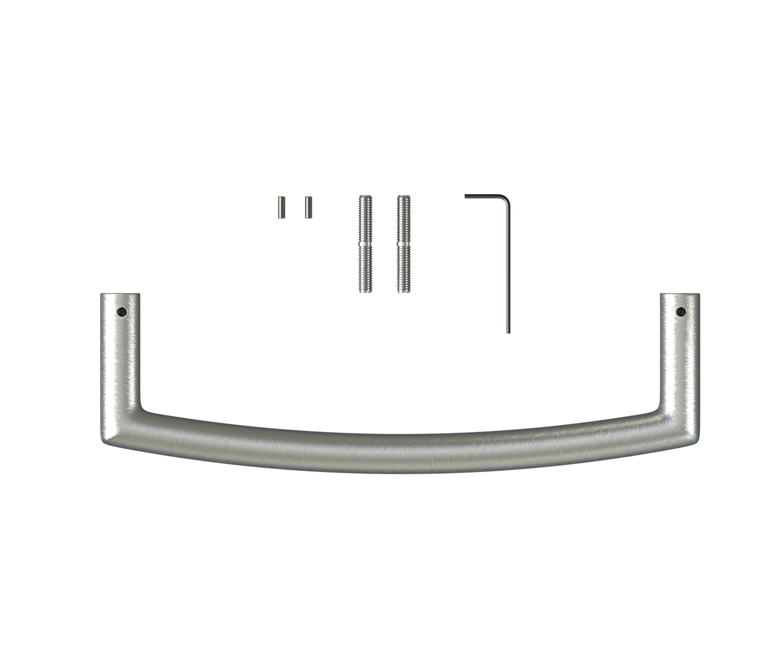 Stuhlgriff Flex-Flach Edelstahl Silber 1 Stuhlgriff Flex-Flach Edelstahl Silber 1