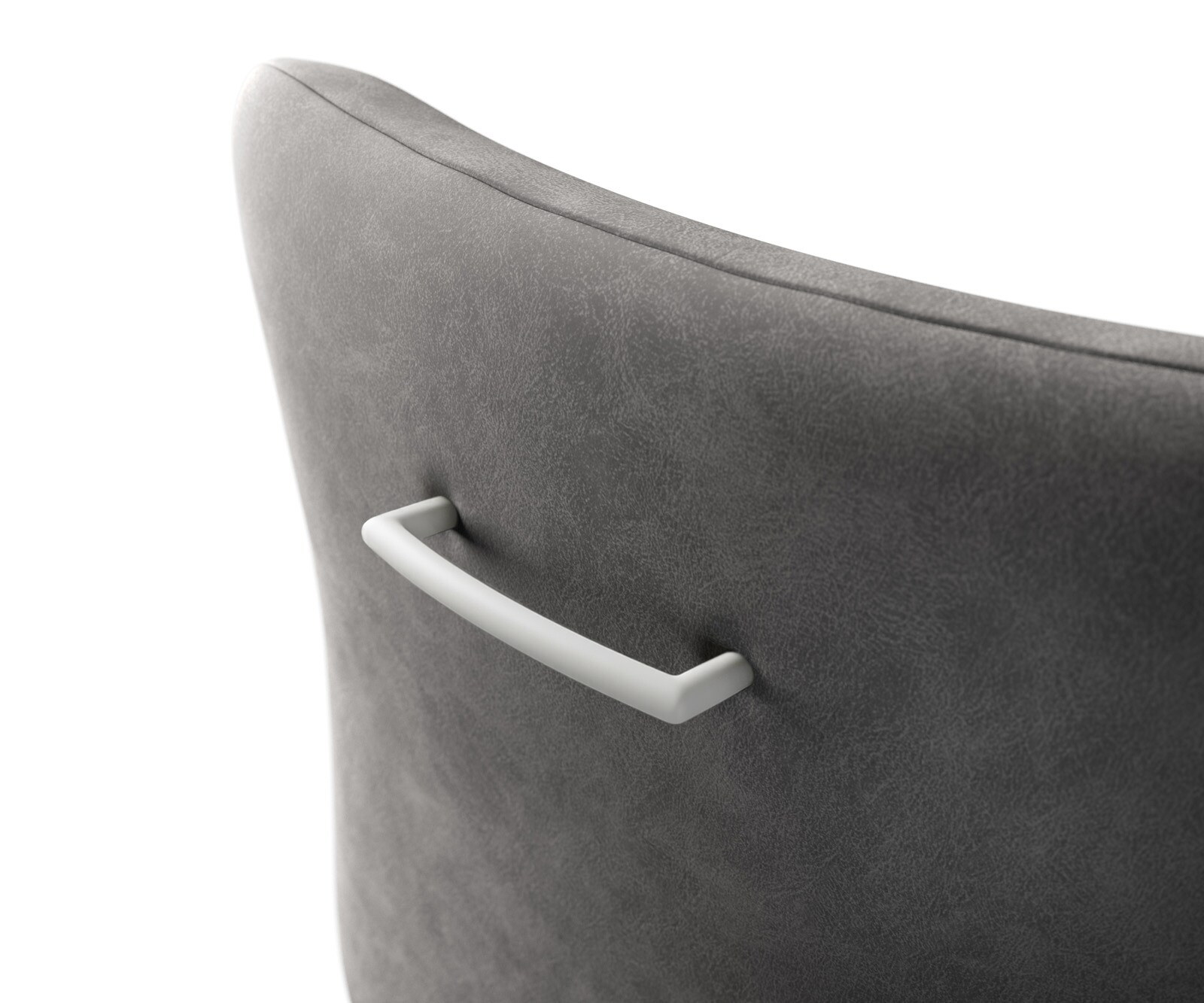 Poignée-de-chaise Flex-Rund métal blanc
