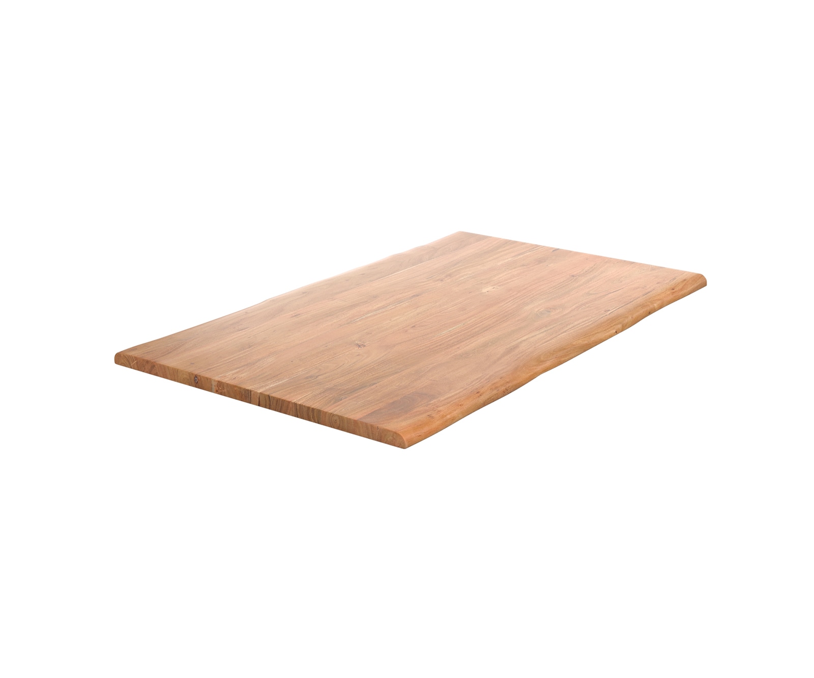Esstischplatte Edge 140x90cm Akazie Natur Live-Edge