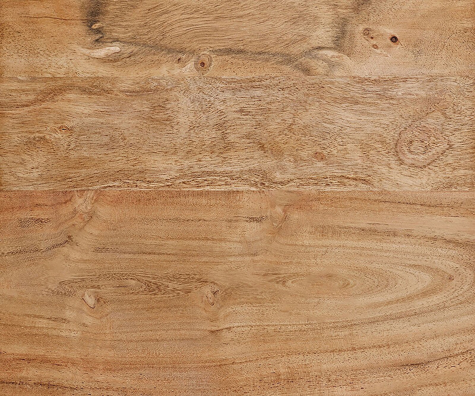 Meuble-TV Kayu 200 cm acacia naturel 2 portes pied en V 2