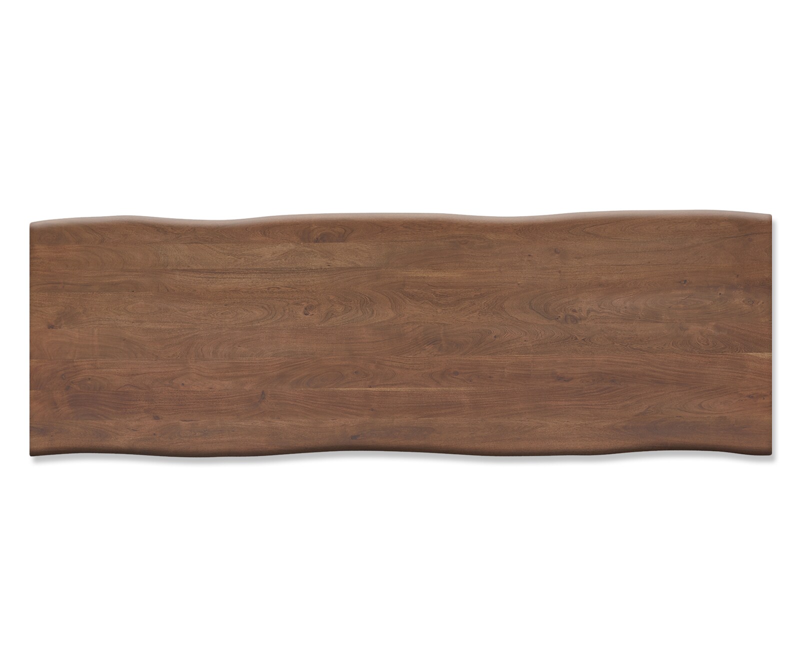 Esstischplatte Edge 300x100cm XL Akazie Braun Live-Edge 2