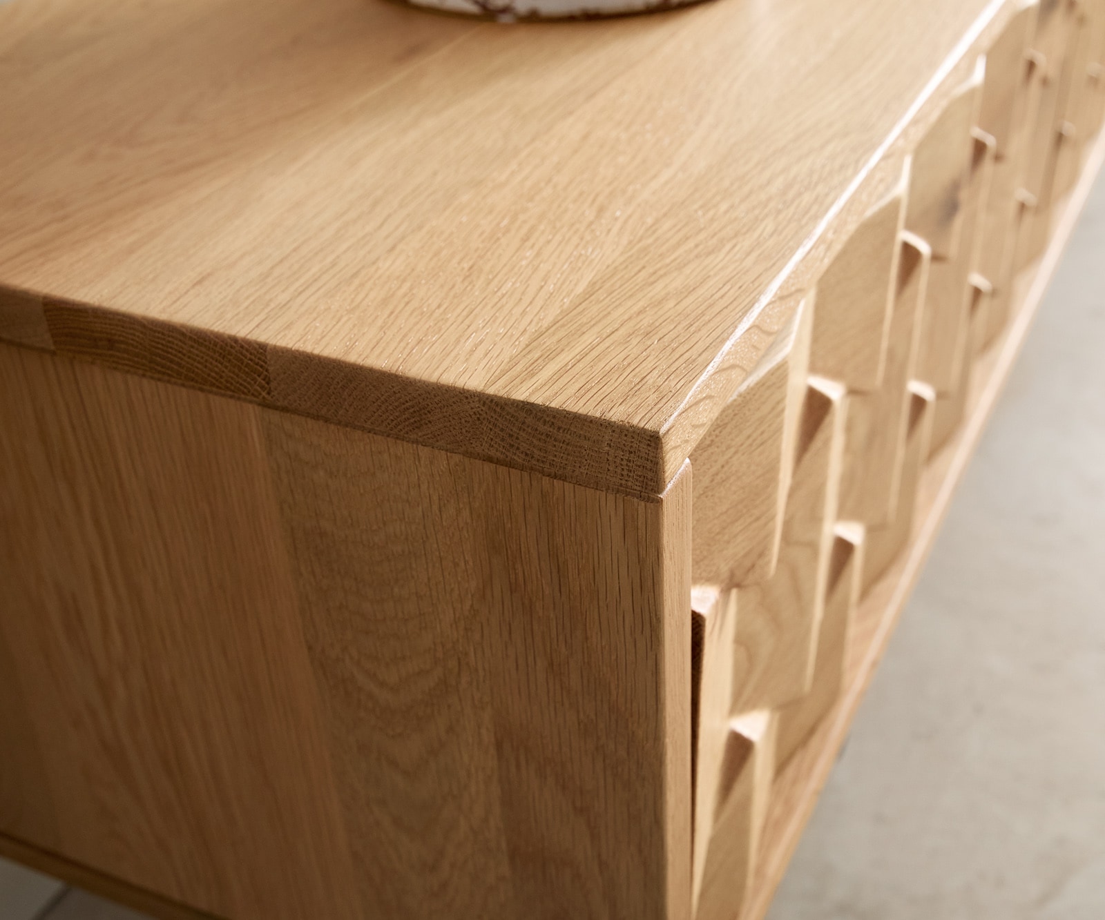 Lowboard Fevo 220 cm Eiche Natur 4 Türen schwebend 6 Lowboard Fevo 220 cm Eiche Natur 4 Türen schwebend 6