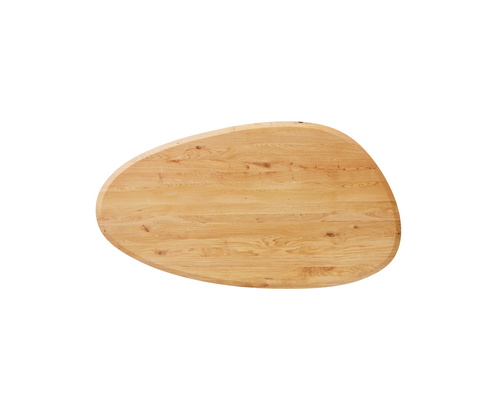 Plateau-de-table-à-manger Edge Oval 220x120x2,5 cm Chêne Naturel Flow Edge 1
