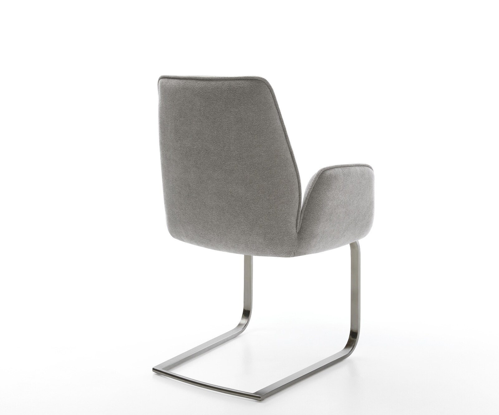 Cantilever Zoa-Flex tissu structuré doux gris pied cantilever plat grafiete resorts ensachés 4