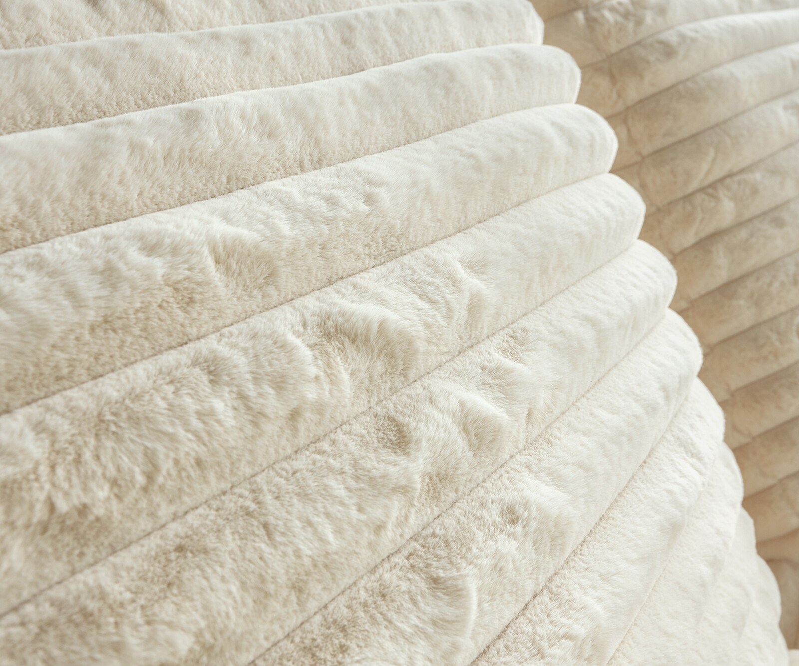 Wohnlandschaft Sirpio XL 360x260 cm Plüschcord Beige Recamiere variabel 2 Wohnlandschaft Sirpio XL 360x260 cm Plüschcord Beige Recamiere variabel 2