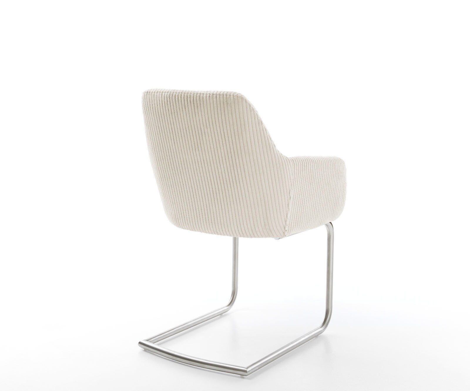 Freischwinger Pejo-Flex Cord Beige Freischwinger rund Edelstahl Taschenfederkern 4