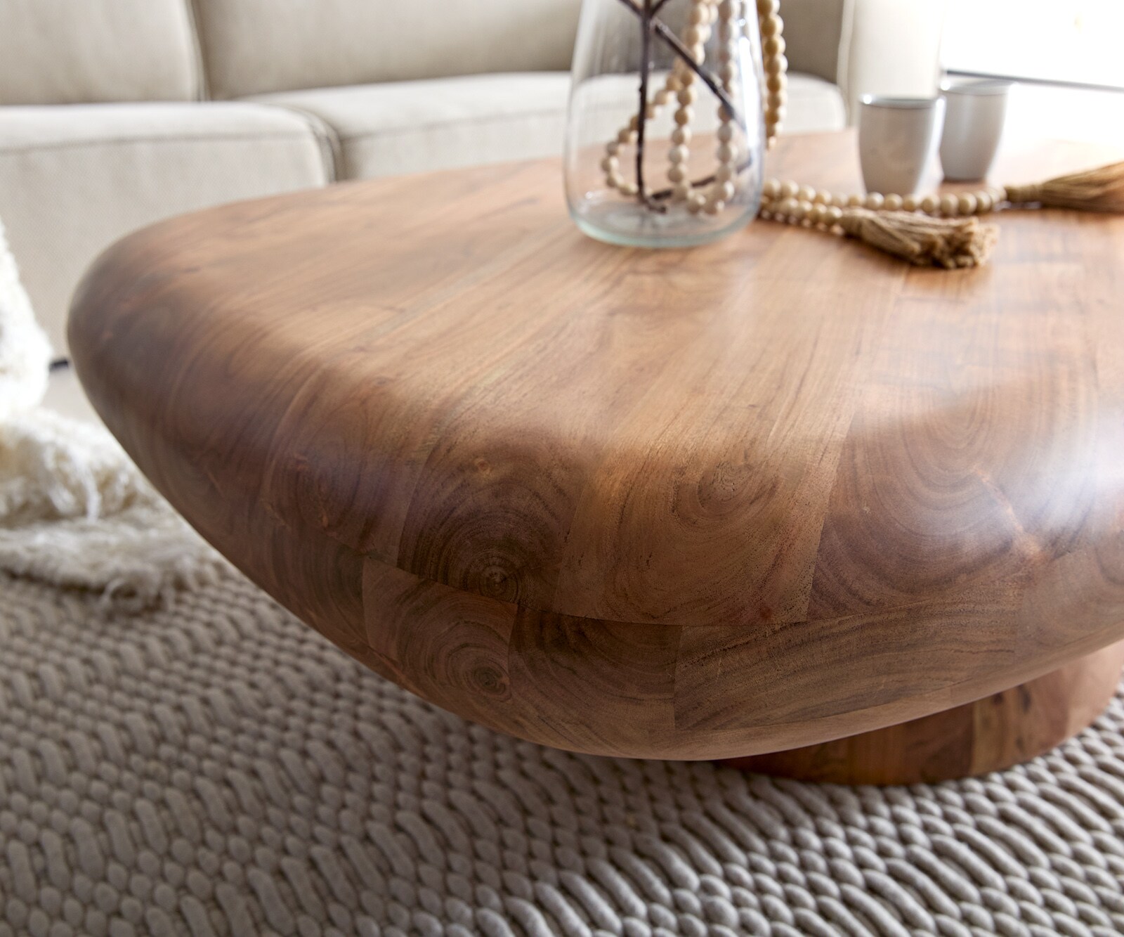 Couchtisch Maskat 120x90 cm Akazie Natur 5 Couchtisch Maskat 120x90 cm Akazie Natur 5