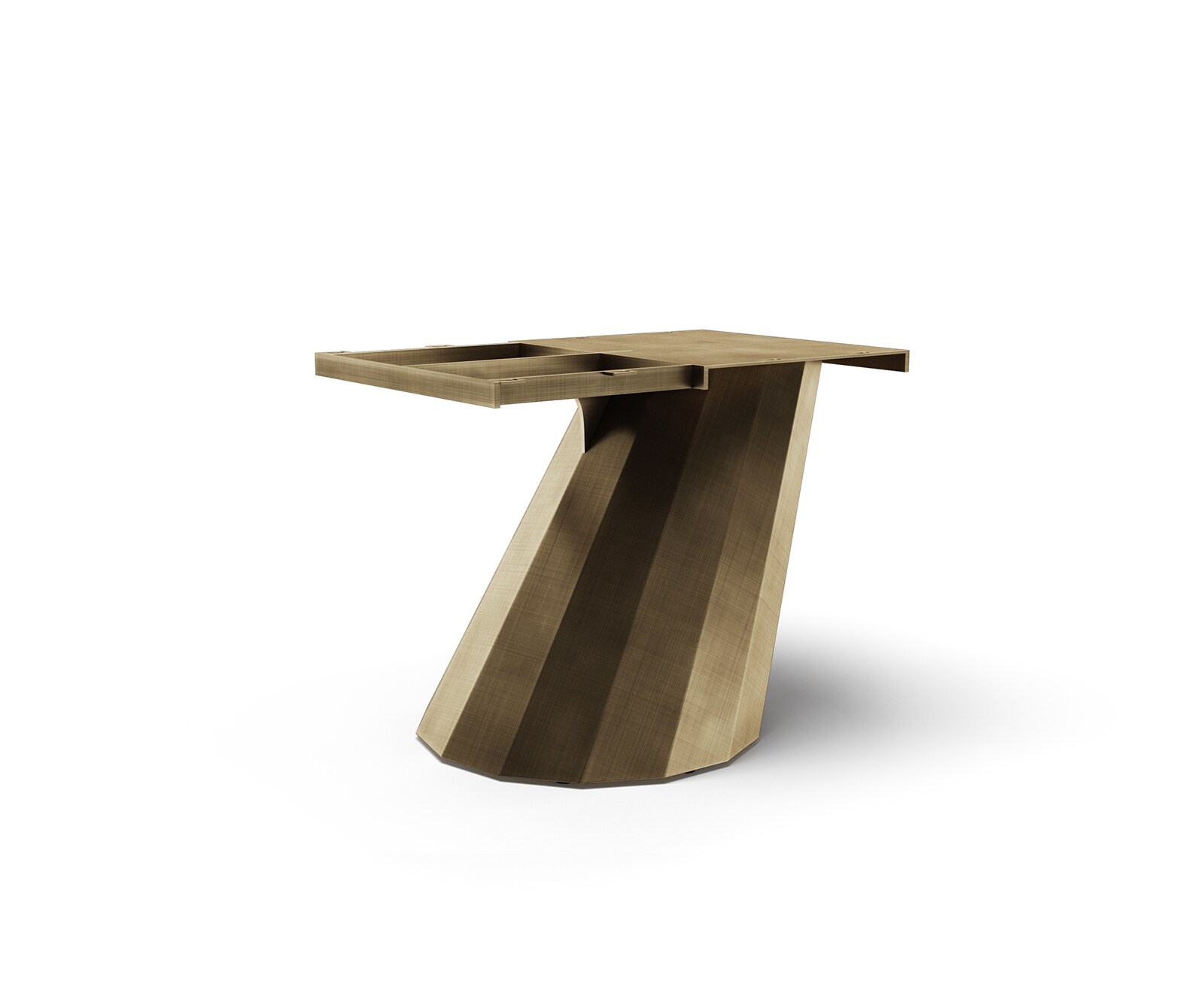 Piètement de table Parabel Metallic Doré