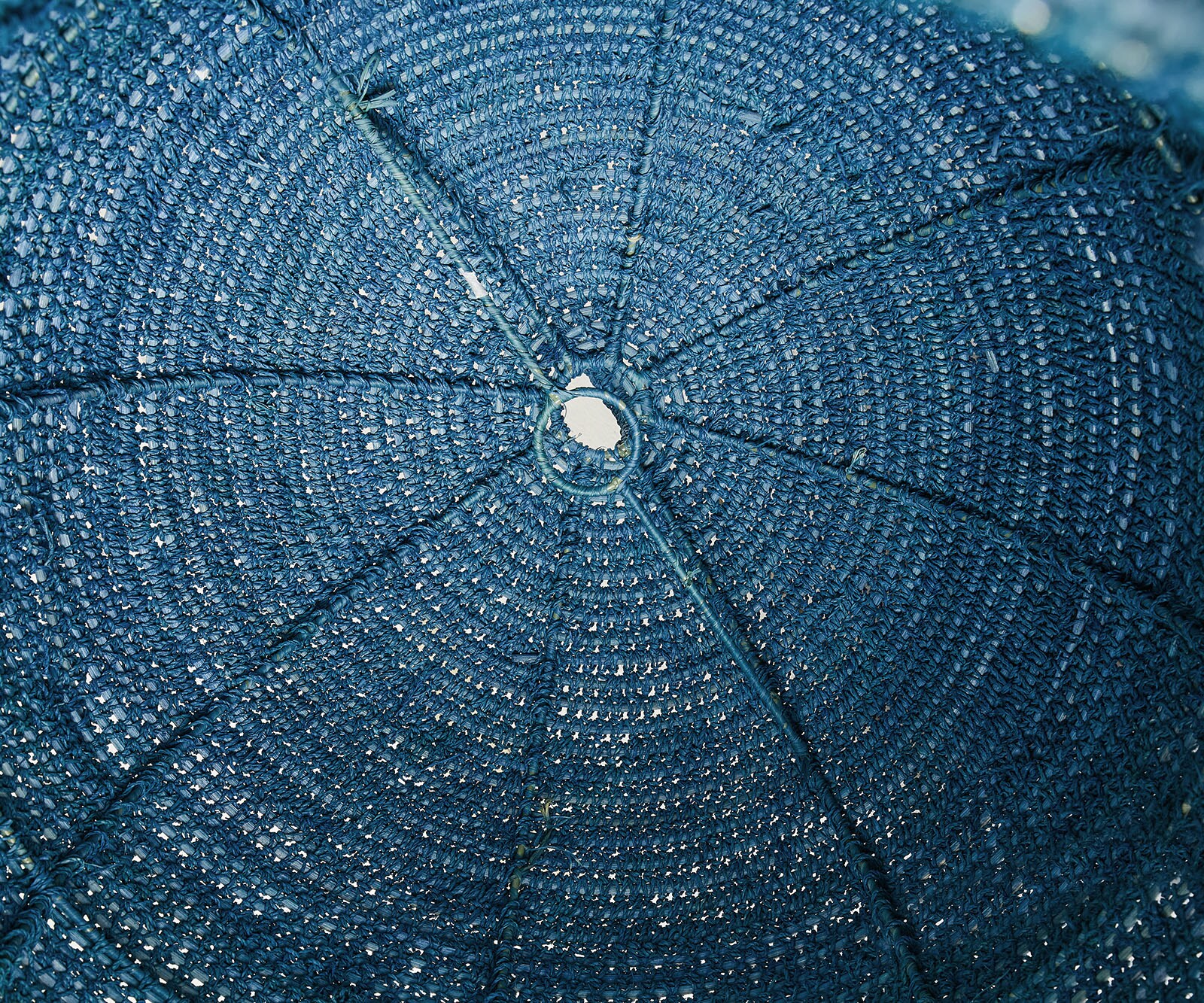 Lampenschirm Kubu-Kubu Ø 55x75 cm Violett  aus Wasserhyazinthe 1