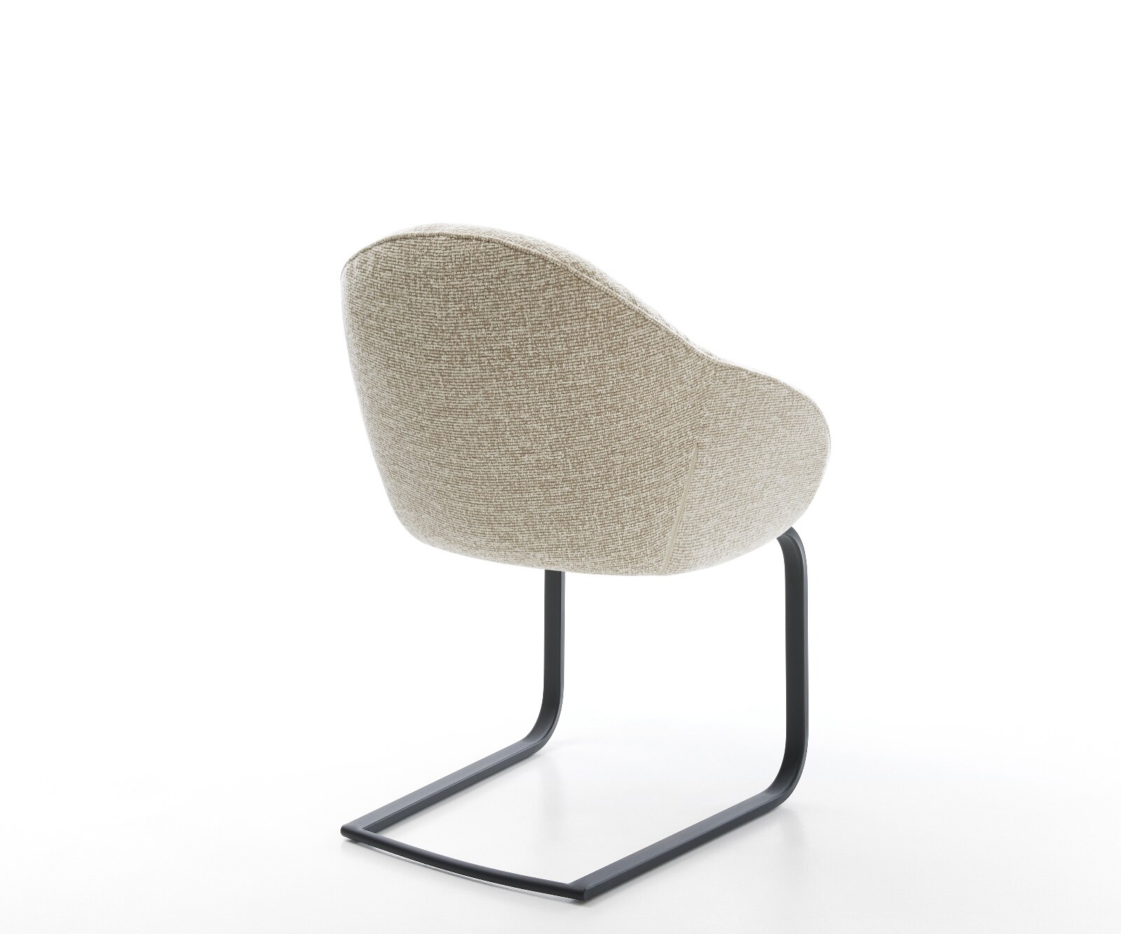 Freischwinger Gaio-Flex Webstoff Soft Beige Freischwinger flach Schwarz 5