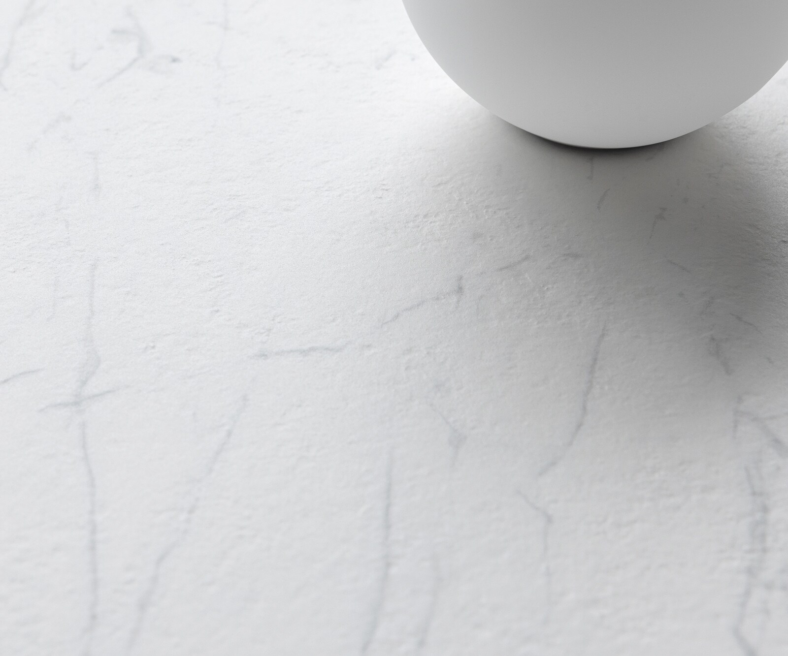 Esstisch Edge 300x100 Keramik Laminam®Statuarietto Weiß Estelar rund Metall Weiß 4