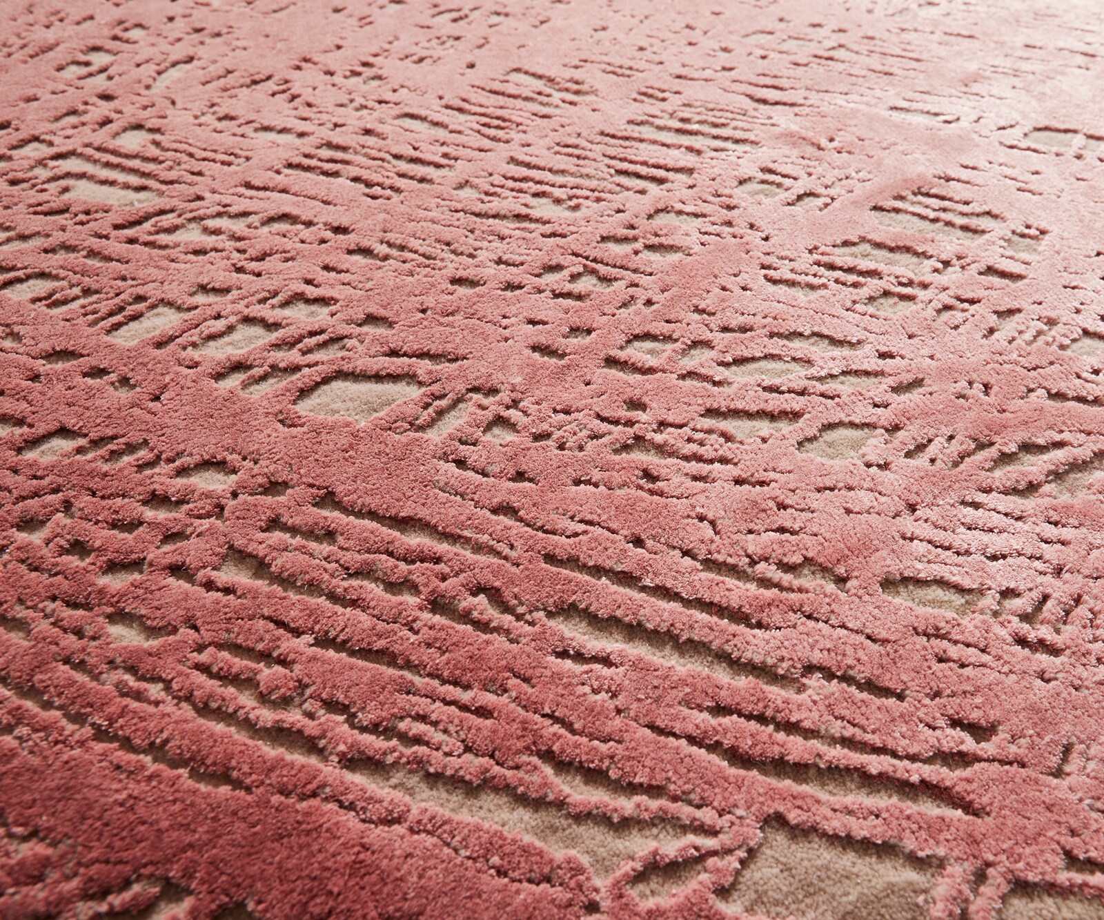 Teppich Handgeknüpft Free Verse 240x300 cm Rot by Jaipur Rugs 2 Teppich Handgeknüpft Free Verse 240x300 cm Rot by Jaipur Rugs 2