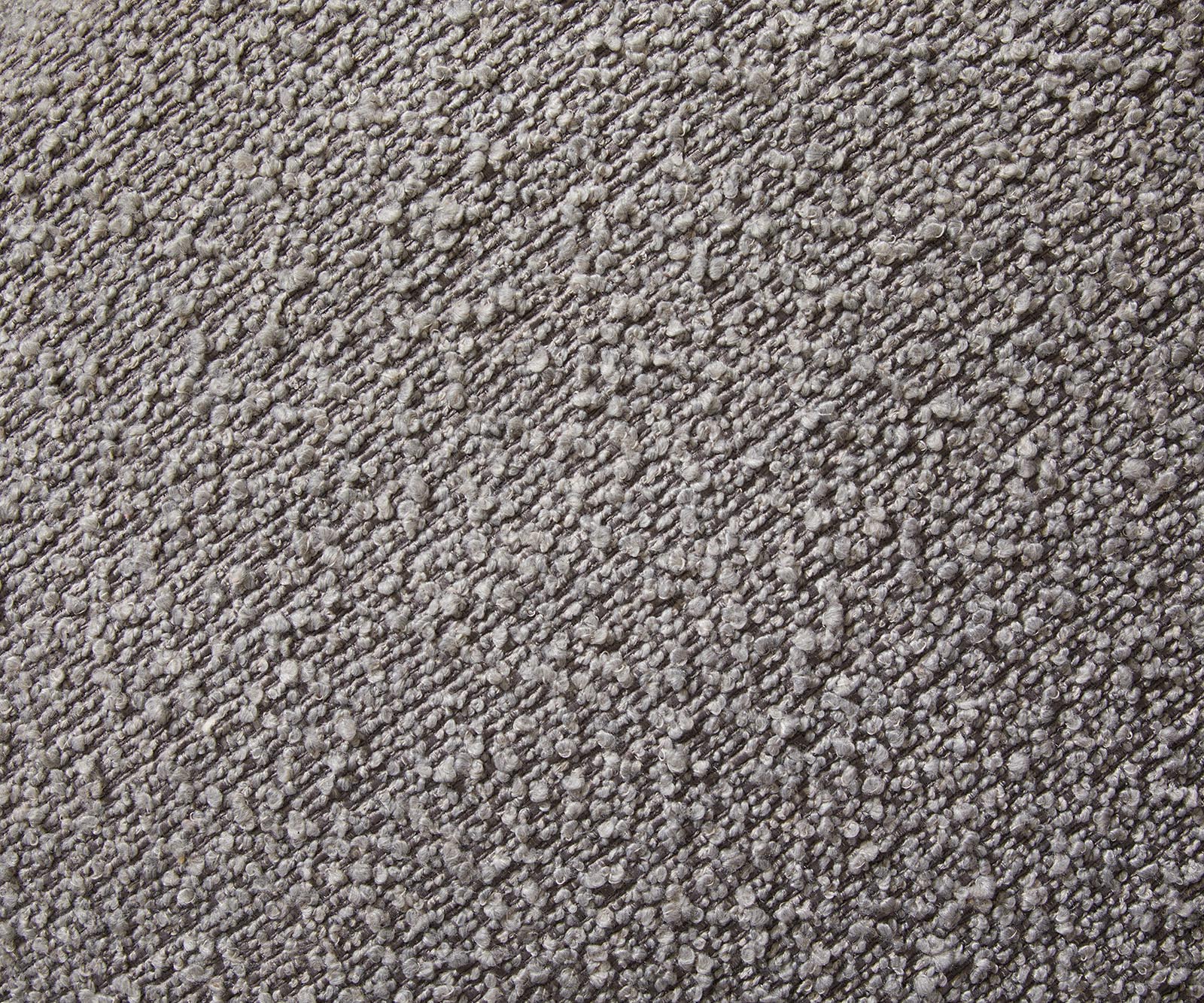Sommier rembourré Simea 140x200 cm Bouclé Gris Argenté 2