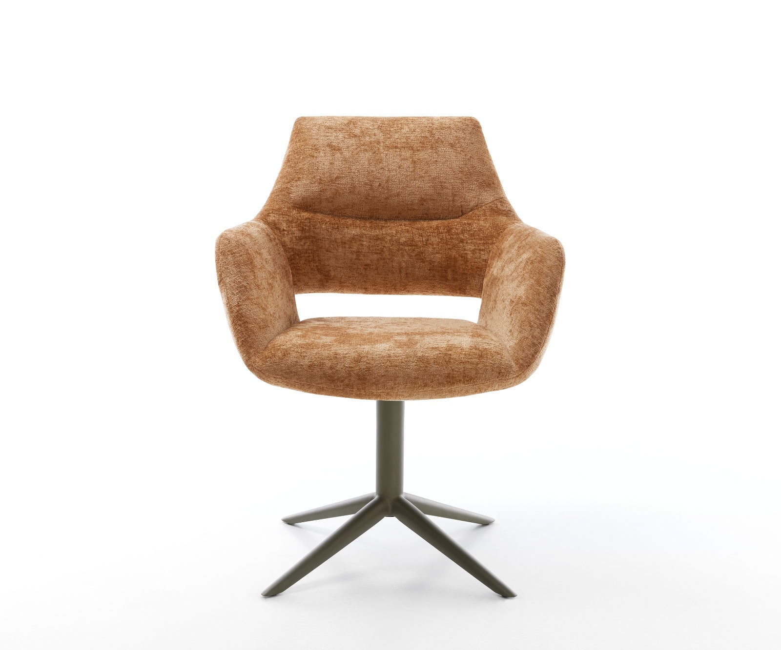 Drehstuhl Yago-Flex mit Armlehnen Chenille Rost Fußkreuz Effektfinish Titan 360° drehbar Wippfunktion Taschenfederkern 1 Drehstuhl Yago-Flex mit Armlehnen Chenille Rost Fußkreuz Effektfinish Titan 360° drehbar Wippfunktion Taschenfederkern 1