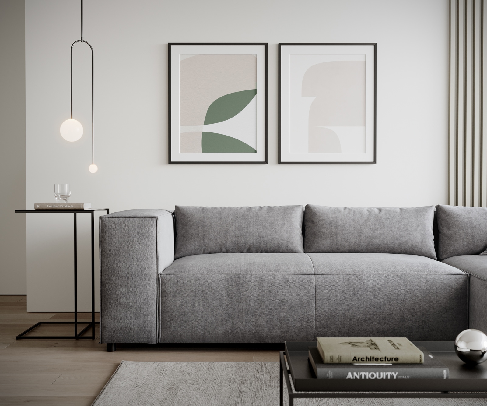 Eckcouch Brom 260x175 cm Mikrofaser Grau Recamiere rechts 4 Eckcouch Brom 260x175 cm Mikrofaser Grau Recamiere rechts 4