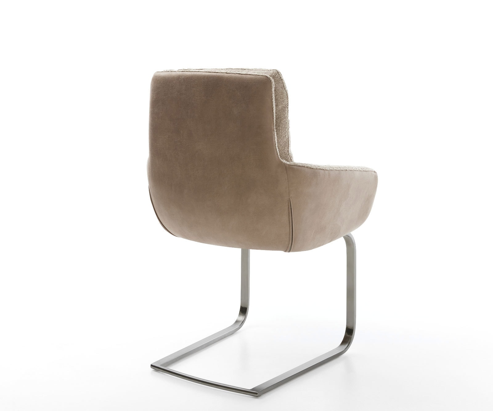 Freischwinger Abelia-Flex mit Armlehnen Materialmix Schlamm Freischwinger flach Graphit 4 Freischwinger Abelia-Flex mit Armlehnen Materialmix Schlamm Freischwinger flach Graphit 4