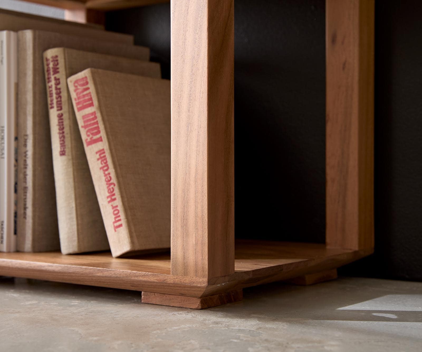 Standregal Sakura 50x200 cm Akazie Natur 5 Fächer 4 Standregal Sakura 50x200 cm Akazie Natur 5 Fächer 4