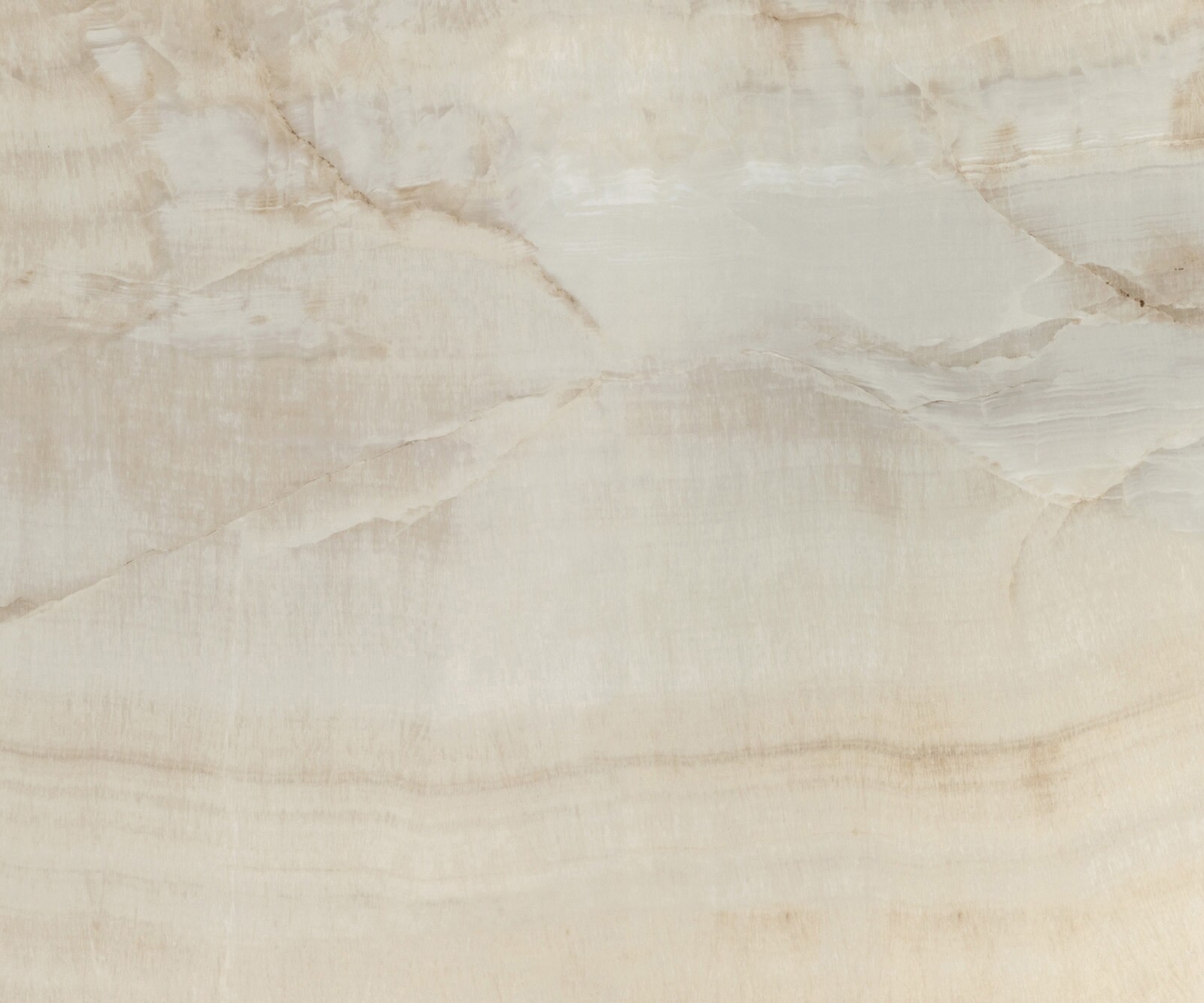 Table basse Edge ronde 100x100 cm céramique Onyx Champagne Parabi acier inoxydable brossé 1