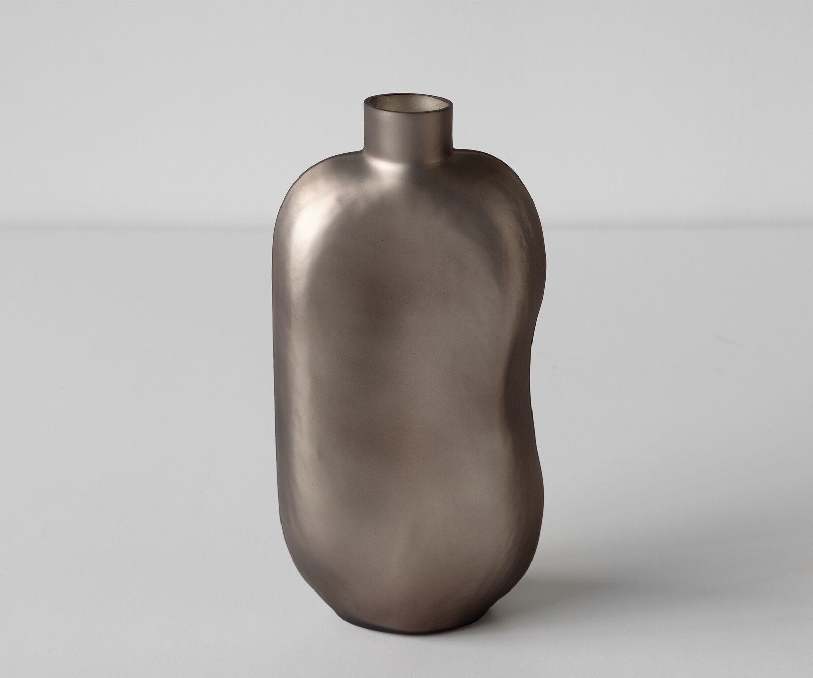 Vase Mireva B17 x T9 x H33 cm Glas Opal Mundgeblasen 4