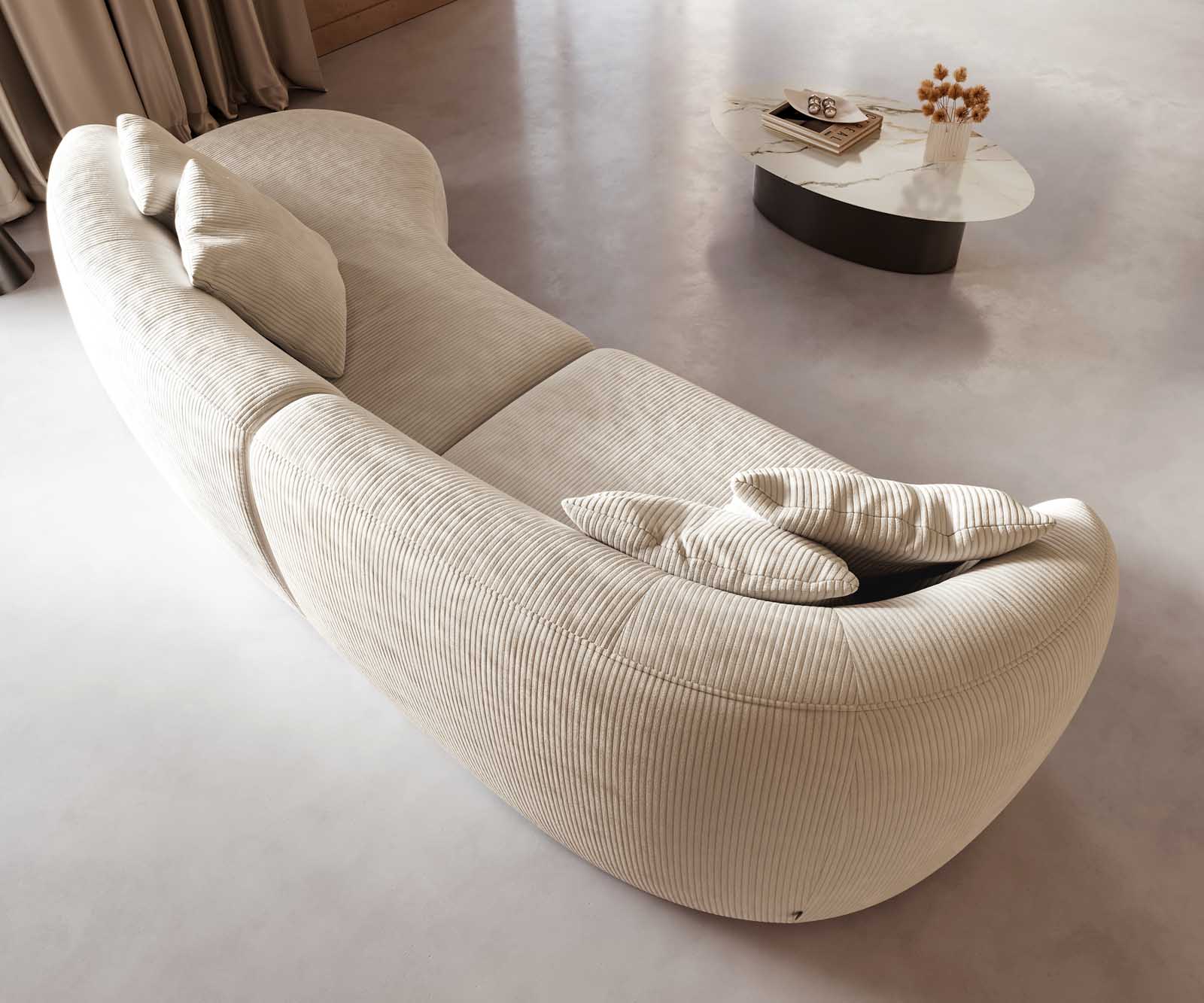 Sofa Mairi 330x160 cm Cord Beige 4 Sofa Mairi 330x160 cm Cord Beige 4