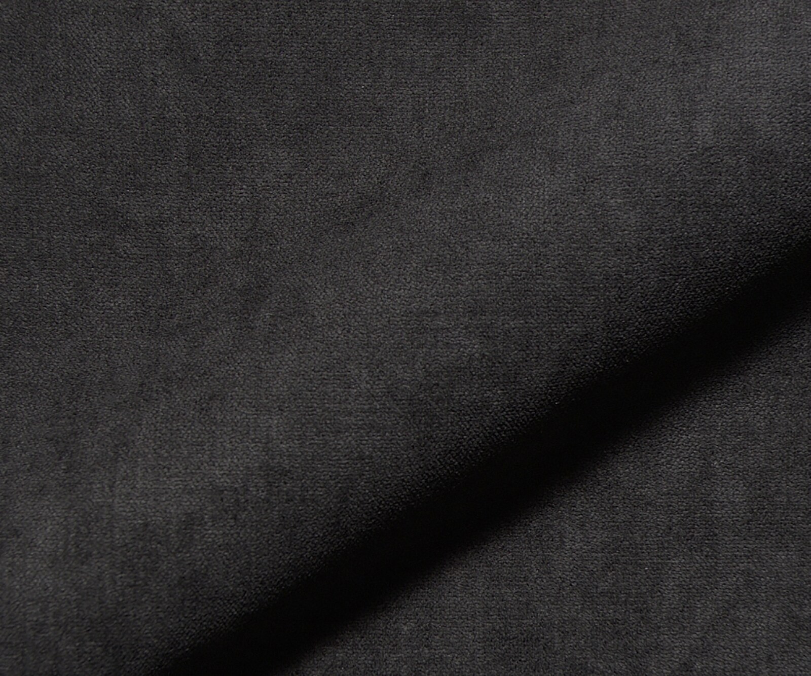 Big-Sofa Lanzo 230x95 cm Mikrofaser Schwarz mit Hocker 2