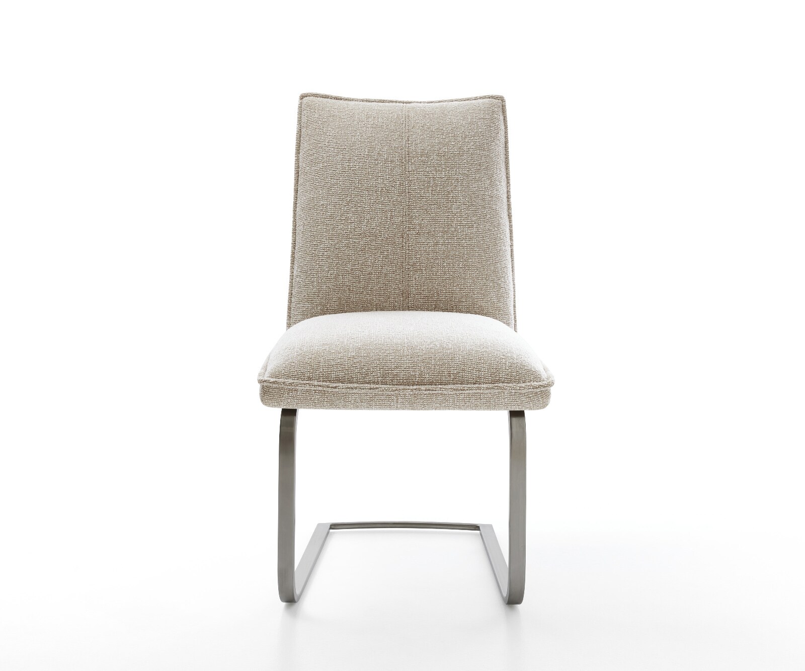 Freischwinger Lelio-Flex Webstoff Soft Beige Freischwinger flach Graphit Taschenfederkern 2