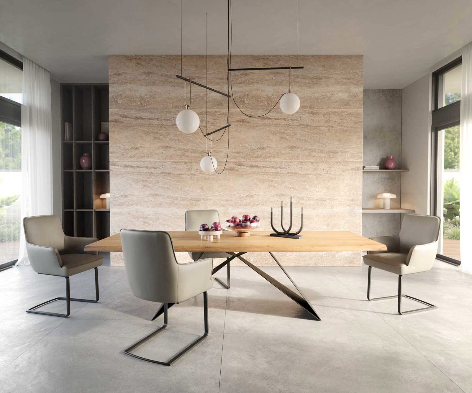 Freischwinger Heira-Flex mit Armlehnen Echt-Leder Schlamm Freischwinger flach Schwarz Taschenfederkern 5 Freischwinger Heira-Flex mit Armlehnen Echt-Leder Schlamm Freischwinger flach Schwarz Taschenfederkern 5